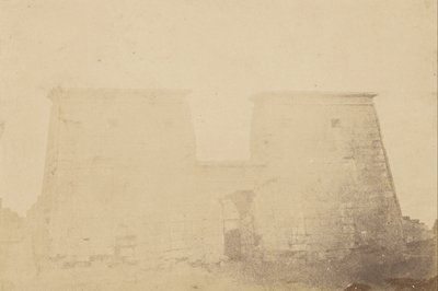 (Tempel von Karnak in Theben) von John Beasly Greene